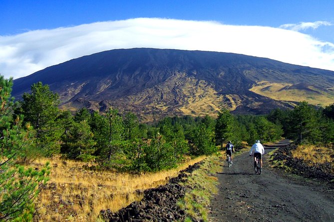 Mountain Biking Etna by MTB or E-Bike - The Descent: Sandy Dirt Roads Through Woods and Old Lava Flows