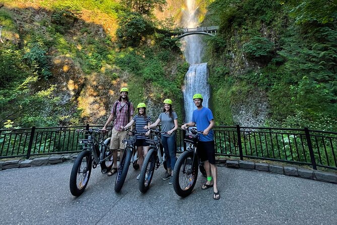 Multnomah Falls E-Bike Waterfall Tour (2+ Hours) - Stop 2: Ponytail Falls (optional) and the walk-behind payoff
