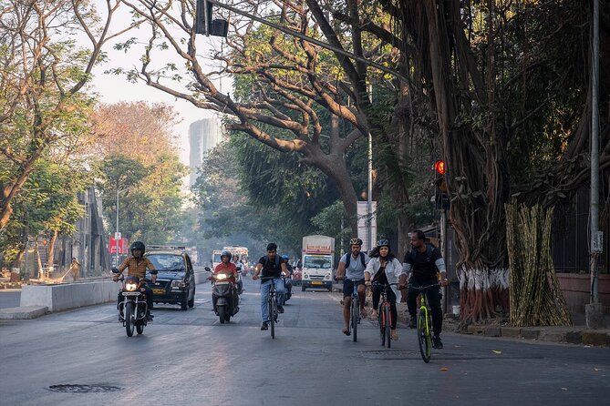 Mumbai Bicycle Tour - Marine Drive by bicycle: sea views without the late-day crowd