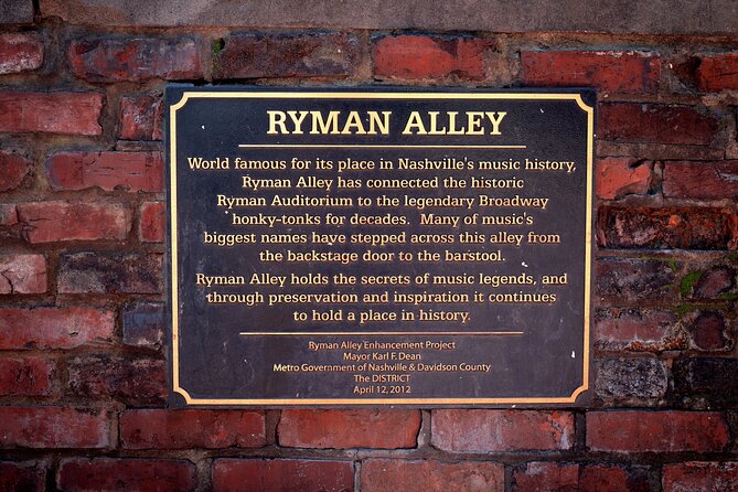 Nashville's Historic Electric Bike Tour - Grand Ole Opry Area: A National Historic Landmark Moment