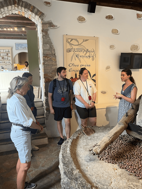 Naxos: Private E-Bike Tour with Farm Lunch - Farm Lunch at the Taverna: Naxian PDO Cheese, Pie, and Farm Wine
