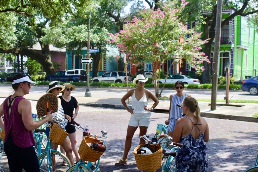 New Orleans: Scenic City Bike Tour - French Quarter start, then real New Orleans on two wheels