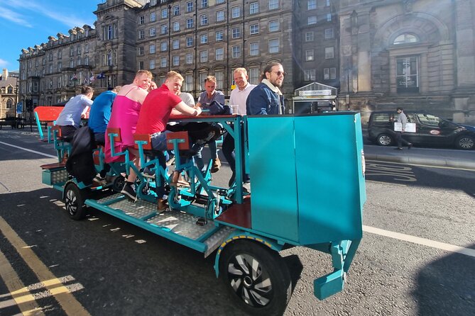 Newcastle beer or prosecco bike tour - How a Newcastle beer bike turns sightseeing into a group event