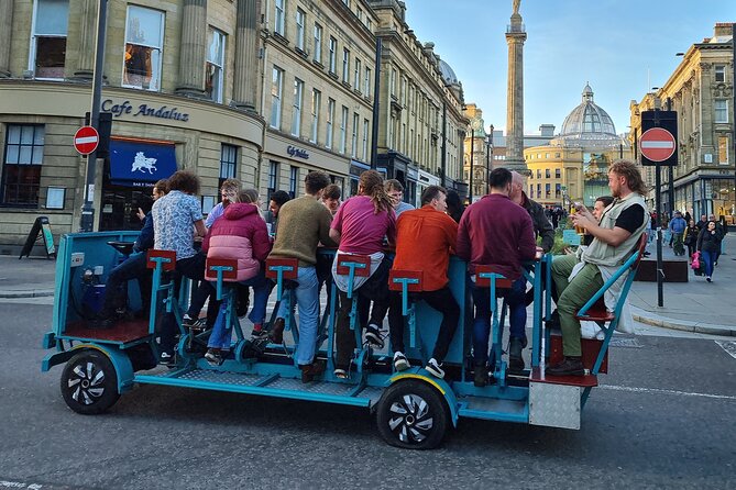 Newcastle beer or prosecco bike tour - Bike comfort and effort: what moderate fitness really means