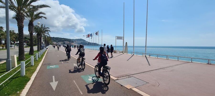 Nice: Panoramic French Riviera E-Bike Tour - Rauba Capéu to #ILOVENICE: classic Nice views, guided