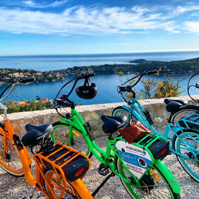 Nice: Panoramic French Riviera E-Bike Tour - Old Villefranche and Saint-Elme citadel: the fortified payoff