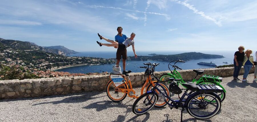 Nice: Panoramic French Riviera E-Bike Tour - Mont Boron and Fort Mont Alban: the big view stop