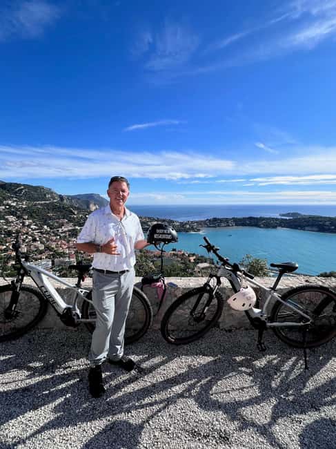 Nice: Villefranche Guided Electric Bike Tour - Pace and difficulty: choose effort level without losing the fun