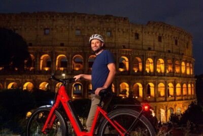 Night Tour of Rome with Top E-bike & optional Italian Dinner - How Night Cycling Stays “Easy Effort” in Busy Rome