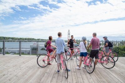 Non Touristy Pink Bike Tour by Spade & Palacio - Meet-Up at Saint-Denis and the Pink-Bike Setup
