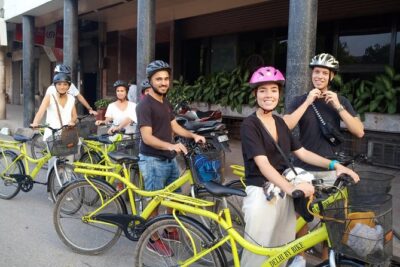 Old Delhi Bike Tour - Meet your guide, bike, helmet, and the safety rhythm
