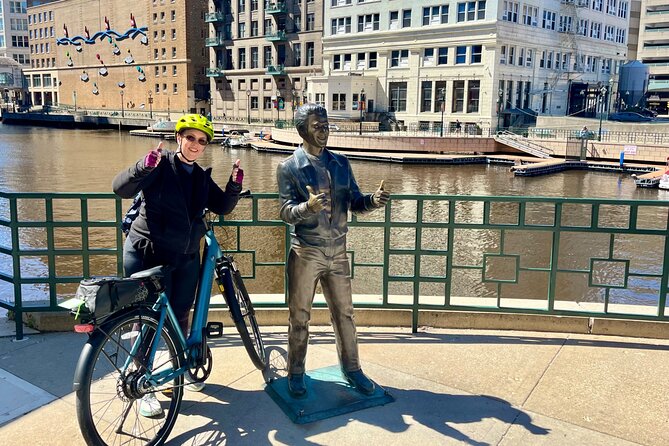 Old Milwaukee 9am E-Bike Tour - A Fairy-Tale-Looking Water Structure (Still Functional)
