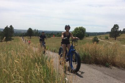 Original eBike Tour - Best of Boulder - guided Bike Tour - Hotel Boulderado stop: history in the middle of downtown