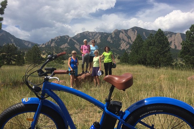 Original eBike Tour - Best of Boulder - guided Bike Tour - The Boulder Creek paved bike path: fast, scenic, and low-stress