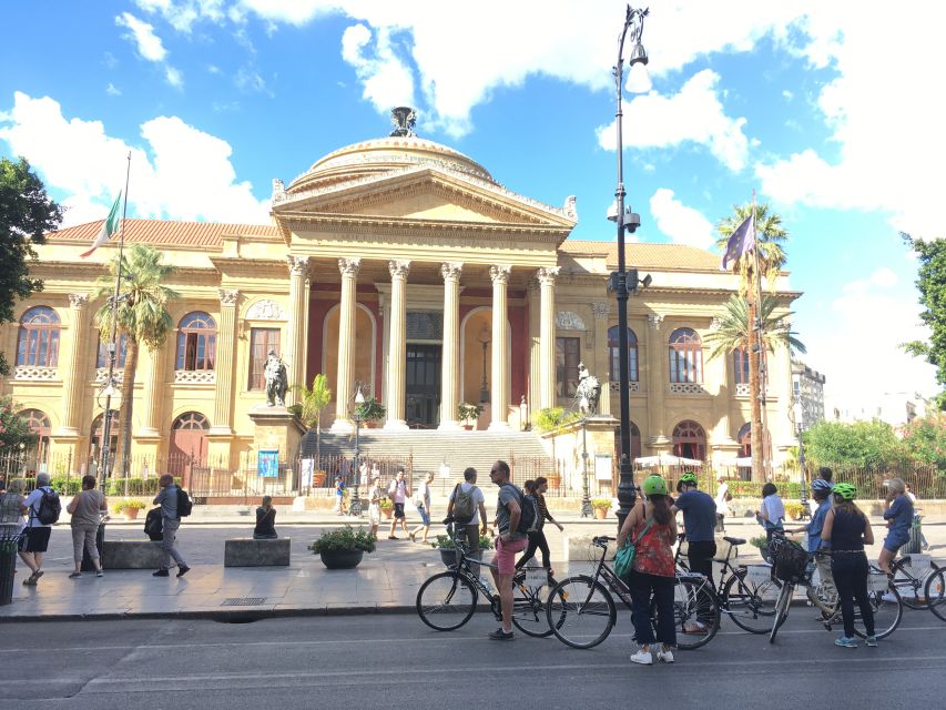 Palermo: Historic Center Guided Bike Tour with Food Tasting - The Route at a Glance: From Fontana Pretoria to La Cala