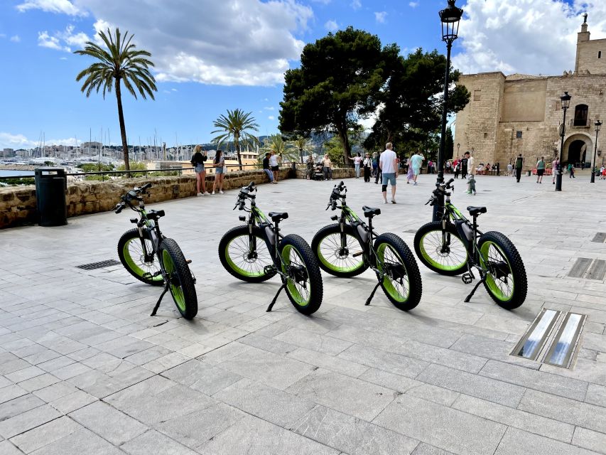 Palma: Guided City Tour with a Fat Tire E-Bike - El Molinar: colorful houses and calmer bay views