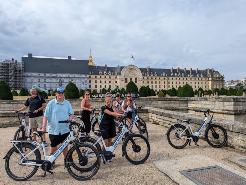 Paris: Afternoon E-Bike Guided Small Group Tour - Les Invalides to the river bridges: the ride starts with stately Paris