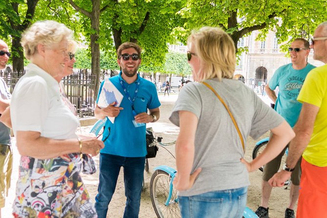Paris Bike Tour Hidden Secrets in the Latin Quarter & Le Marais neighborhoods - Le Marais stops: Jewish heritage, Rue des Rosiers, and Place des Vosges