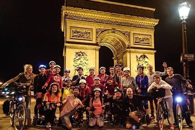 Paris By Night: 3-Hour Guided Bike Tour - Pedaling Past Concorde and the Louvre at Night