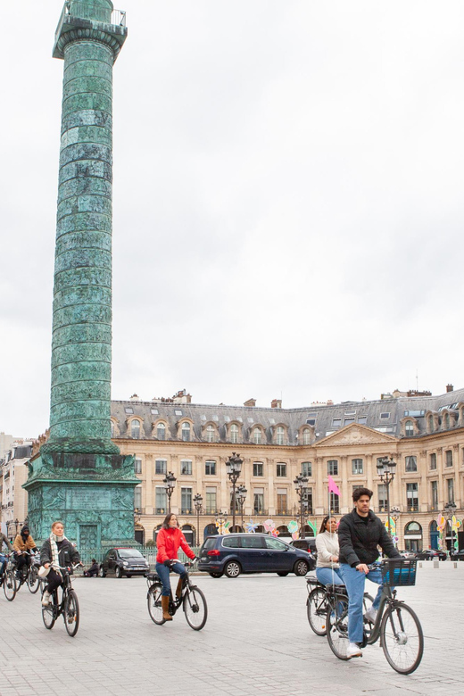 Paris: E-bike tour - Monumental and Hidden Paris - Palais-Royal and Vendôme: what you notice more when you’re on a bike