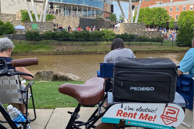 Pedego Electric Bike Tour at Greenville - Pedego Electric Bikes and Bluetooth Helmets: What the Ride Feels Like