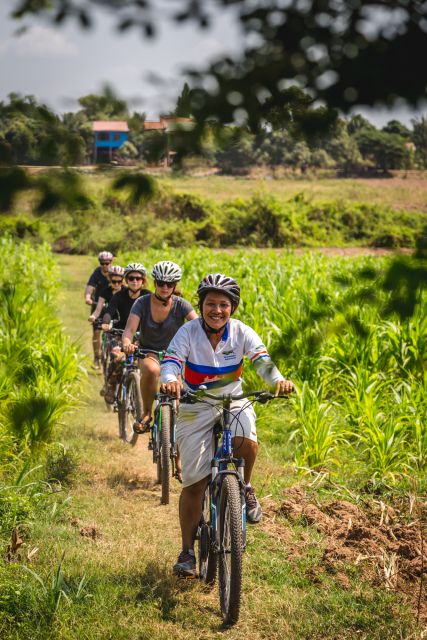 Phnom Penh: Mekong Islands & Silk Islands Guided Bike Tour - Crossing the Mekong by ferry: a short ride with big payoff