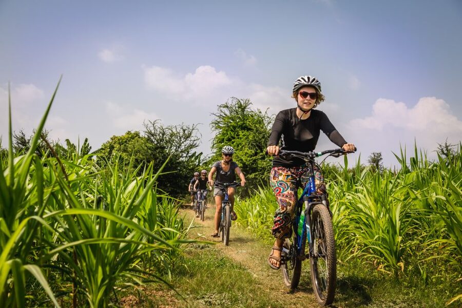 Phnom Penh: Mekong Islands & Silk Islands Guided Bike Tour - Lotus Silk Farm and shop: where the craft becomes real work
