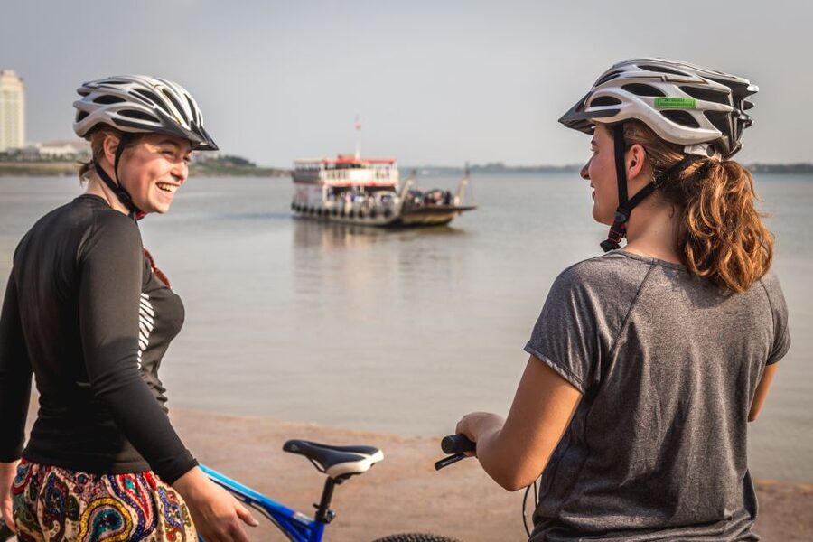 Phnom Penh: Mekong Islands & Silk Islands Guided Bike Tour - Silk Island cycling: orchards, market gardens, and a slower Cambodia