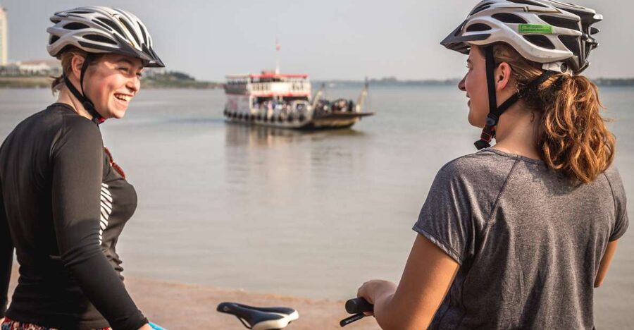 Phnom Penh: Mekong Islands & Silk Islands Guided Bike Tour - Your day on the clock: 7:45 departure to a 12:30 return