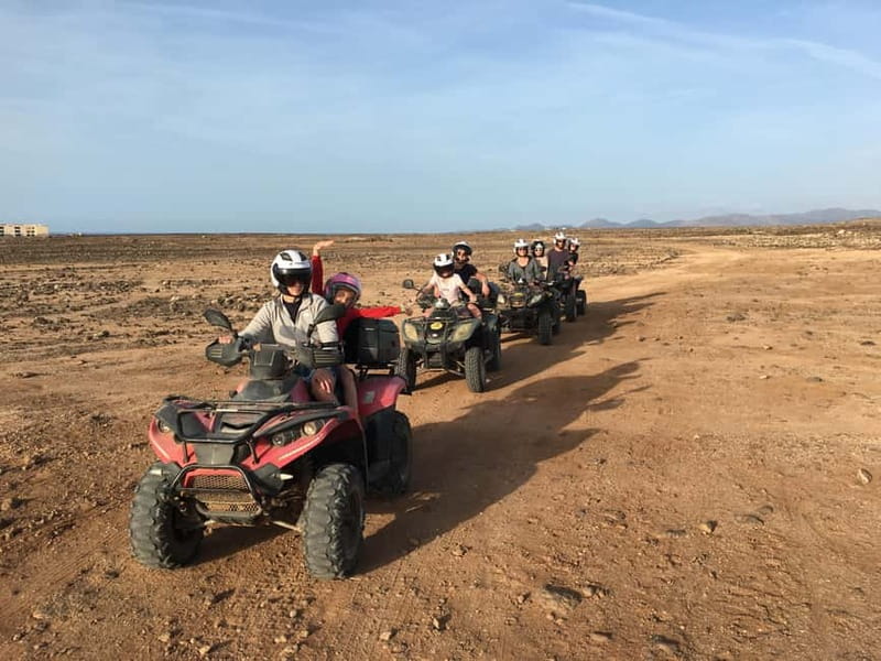 Playa Blanca: Guided Quad Bike Tour - The automatic quad experience: easier than you think