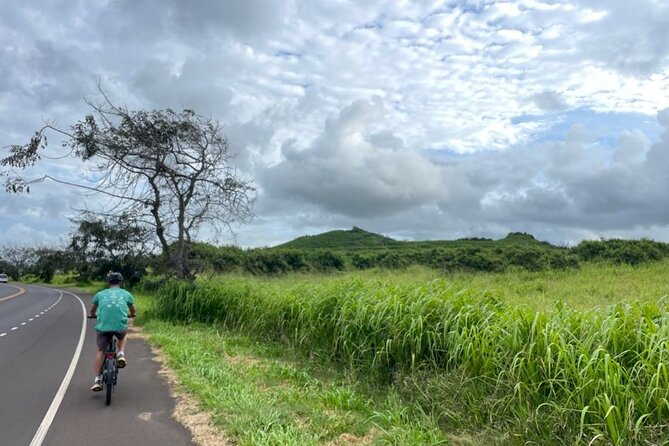 Poipu and Koloa E-Bike Scenic Tour - From Shipwreck Beach to Koloa Plantation: the route in real life