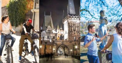 Prague: 3–Hour Communism and World War 2 E-Bike Tour - Getting going near Újezd: meeting point, gear, and small-group feel