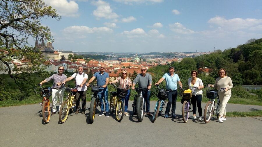 Prague: 7 Best Viewpoints of Prague E-Bike Tour - Old Town and Lesser Town by Bike Lanes: See More Than You Walk