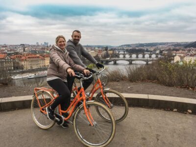 Prague: Bike or E-Bike City Tour with A Local Guide - Bike vs e-bike: where the 150m climb actually hits