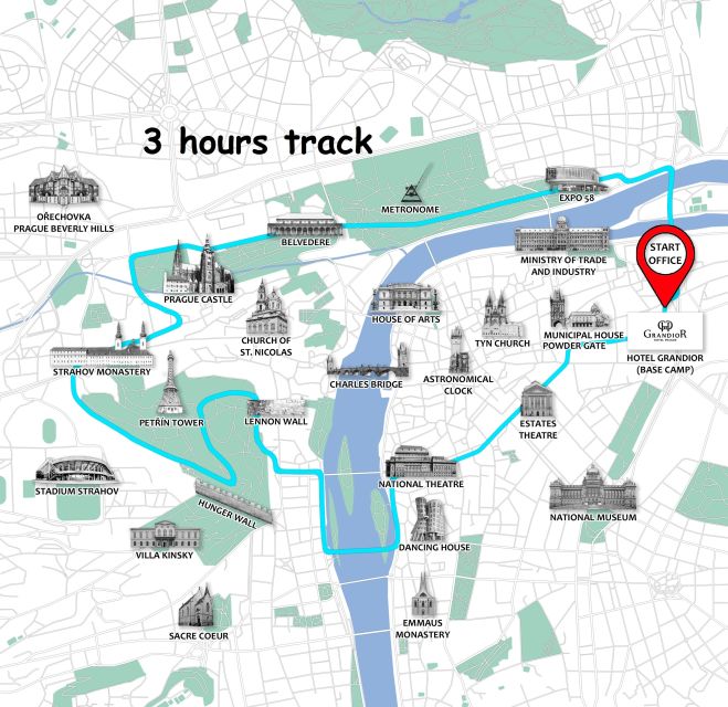 Prague: Bike or E-Bike City Tour with A Local Guide - Expo 58 and the Metronome: a Prague viewpoint moment
