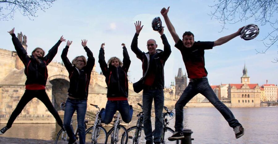 Prague: Bike or E-Bike City Tour with A Local Guide - Park Letná beer garden: views first, time to breathe