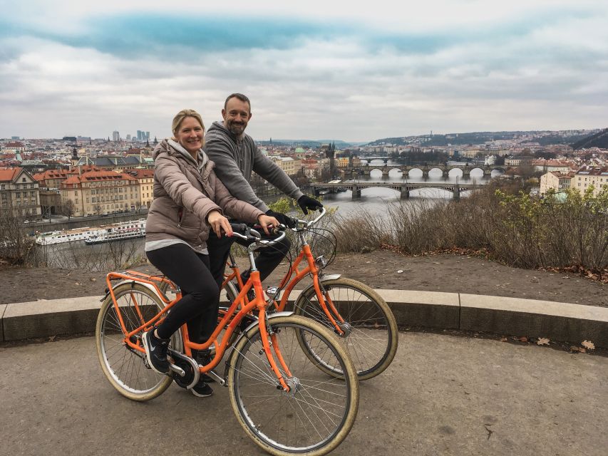 Prague: Bike or E-Bike City Tour with A Local Guide - Bike vs e-bike: where the 150m climb actually hits