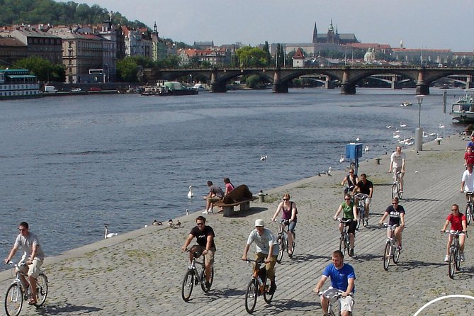 Prague Bike Tour - The Vltava River pub stop: a mid-ride reset you’ll appreciate