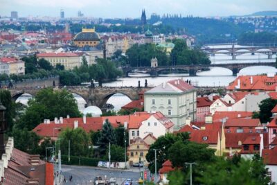 Prague Bike Tour - Stunning Viewpoints, Castle, City & Park - Letná Park Viewpoints and the Prague Metronome: The Best Payoff for the Climb