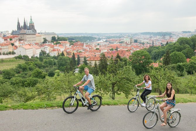 Prague E-Bike City Tour with A Local Guide - Petrin Park and the Petrin Tower: a slower, scenic reset