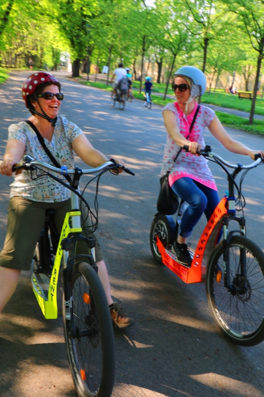 Prague: E-Bike/E-Scooter Viewpoint Tour - Lennon Wall to Lesser Town: getting the classics without the long slog