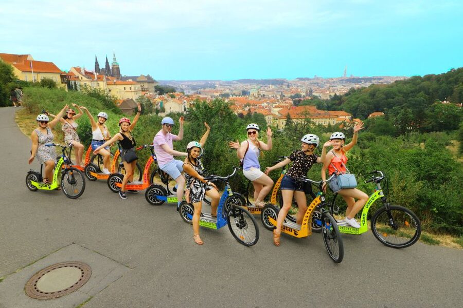 Prague: Highlights Tour on e-Scooter or eBike - Charles Bridge, narrow streets, and the photo stops you’ll actually use