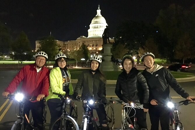 Private DC Monuments at Night Bike Tour - Optional Timing: When the Tour Adds U.S. Capitol Views