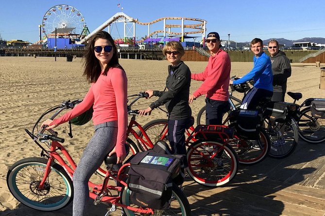 Private EBike Tour of Santa Monica and Venice Beaches - How the 3 hours really get used on Santa Monica Bay
