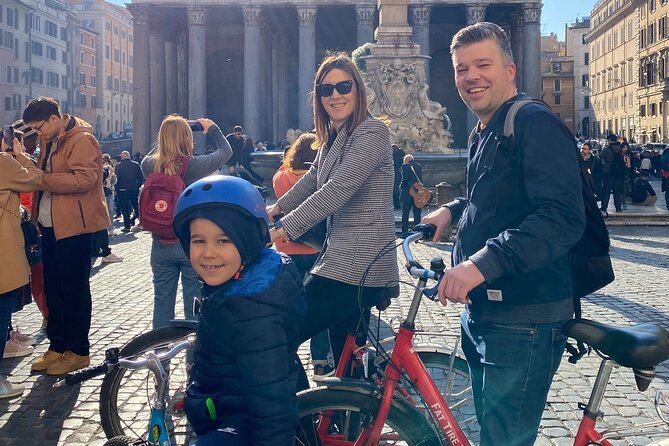 Private Rome Bike tour - Bike Comfort: Helmets, Bike Bags, and E-Bike Upgrades