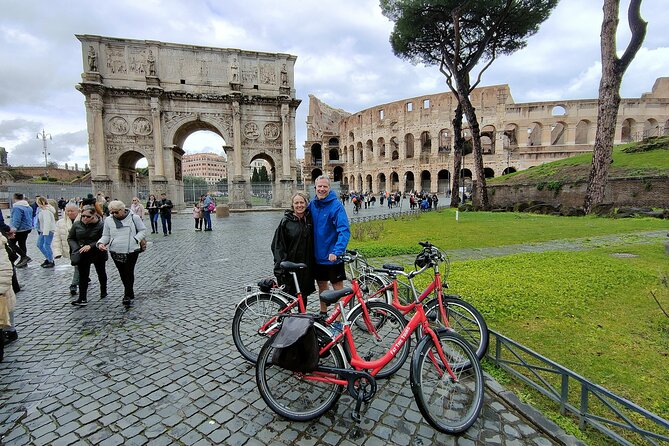 Private Sacred Relics Jubilee Bike Tour - Colosseum area riding: seeing the battleground without turning it into a full-day project