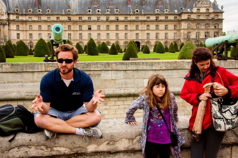 Private Secrets of Paris Bike Tour - Historic walls and layered Paris: seeing time as a series