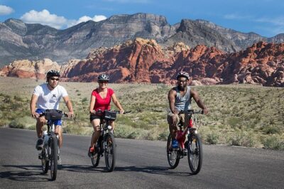 Red Rock Canyon eBike Half-Day Tour - Route Basics: 17 Miles, Four Stops, and a Paved Back Road
