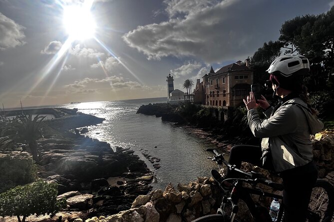 Relaxed E-bike in the backroads of Cascais and Sintra - Santuario da Peninha: the 360-degree payoff above the region