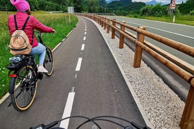 Rent an eBike in Bled - The setup: briefing, seat fit, and a practice moment